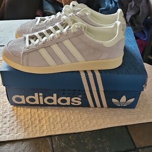 Adidas Originals Jabbar Lo – Grey Two / Ivory Suede – Men's 11.5 / Women's 12.5